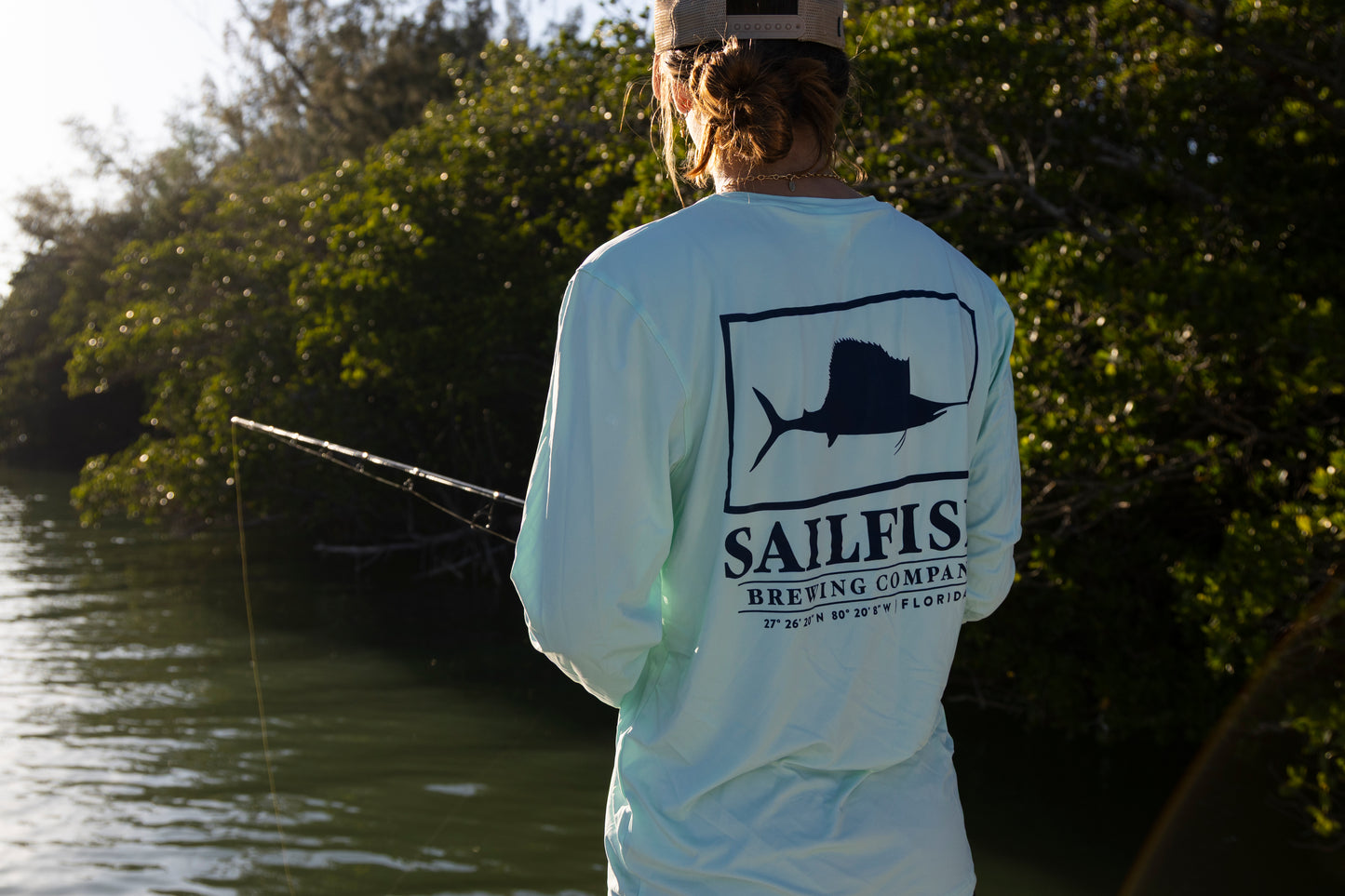 Seafoam Men's Performance Crew Neck