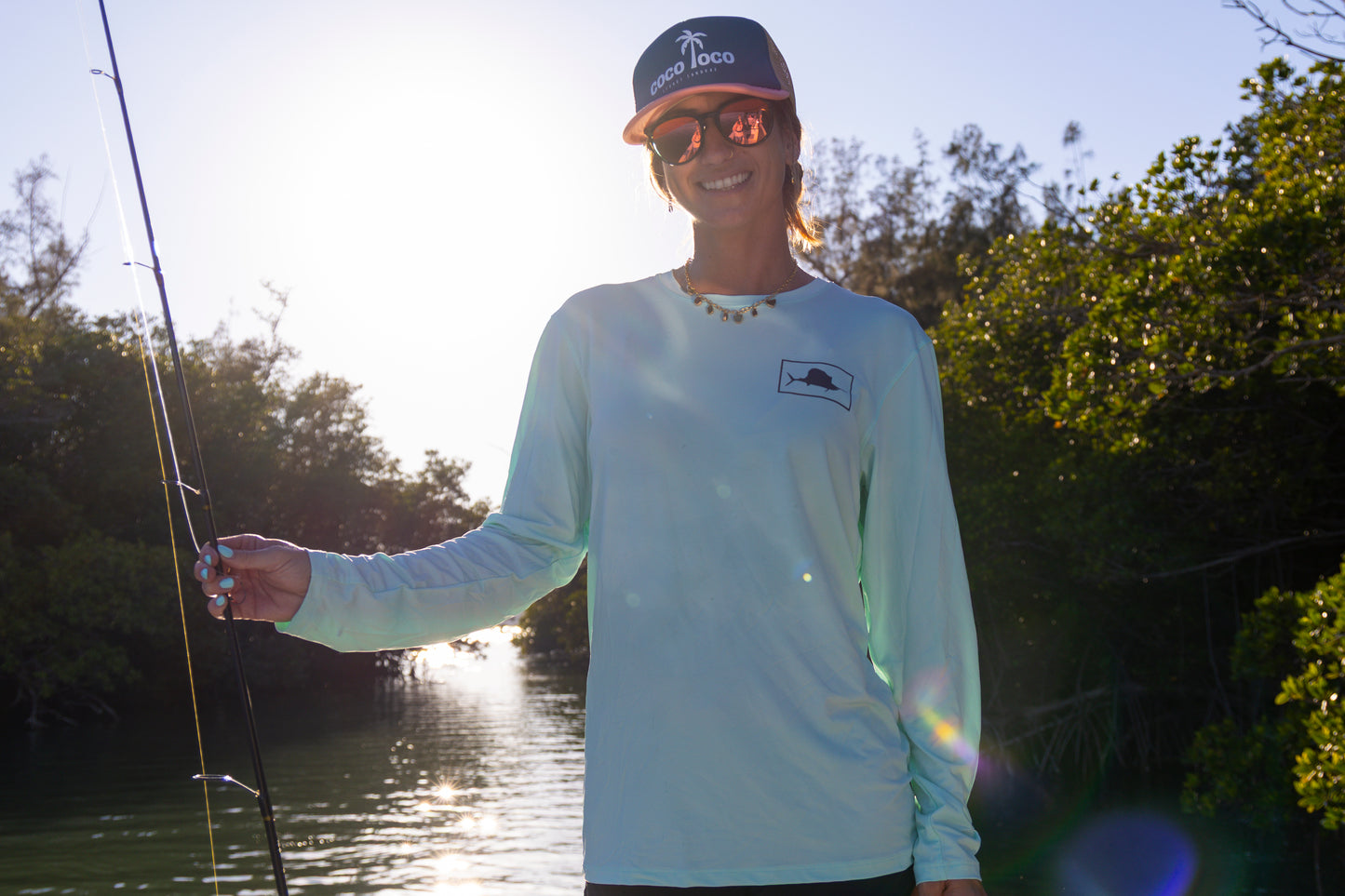 Seafoam Men's Performance Crew Neck