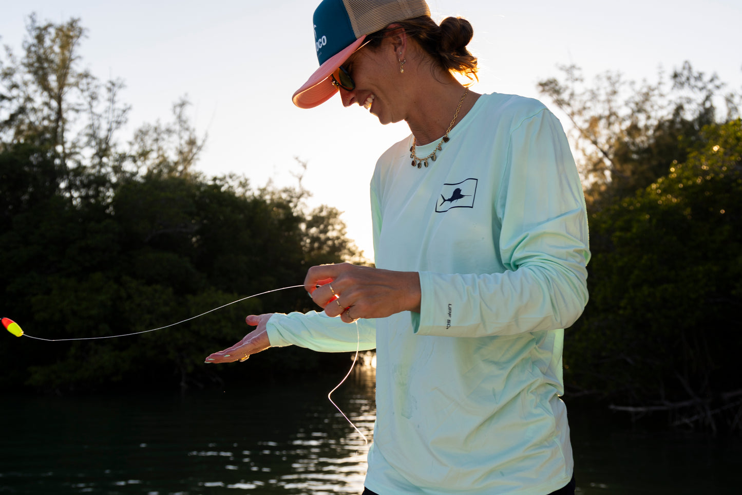 Seafoam Men's Performance Crew Neck