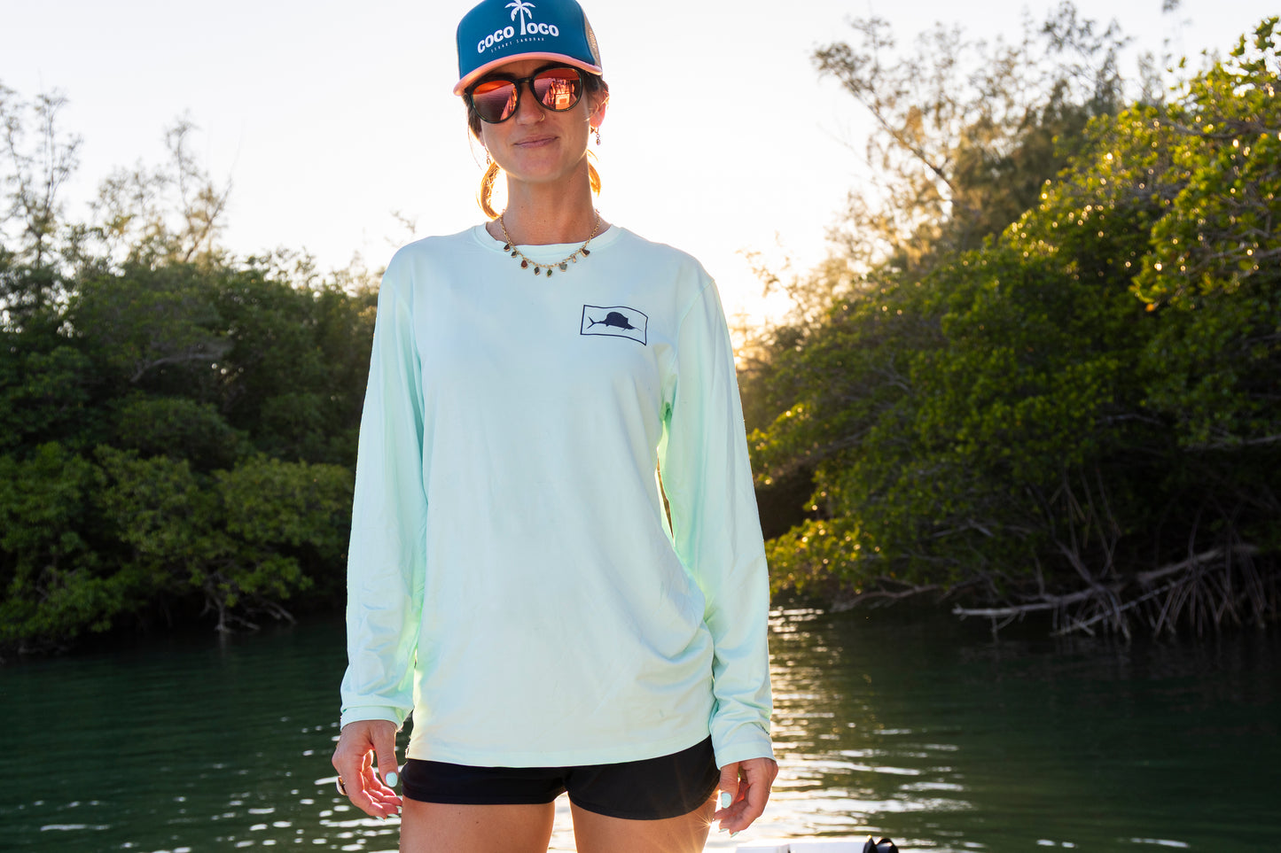Seafoam Men's Performance Crew Neck