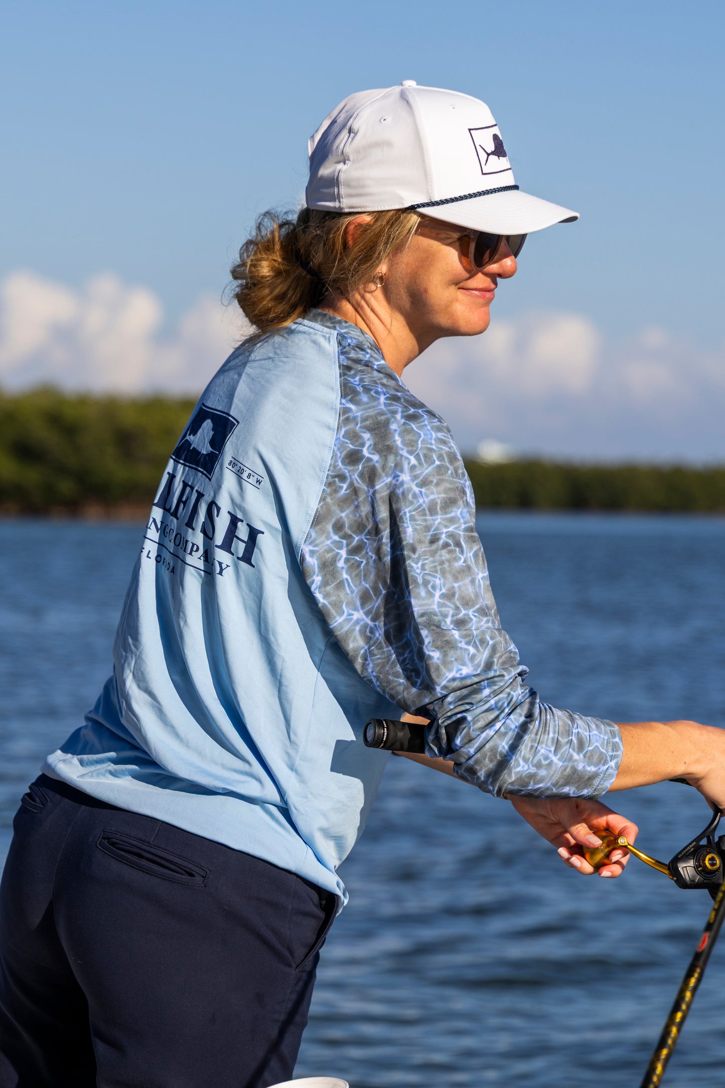 Panama Colorblocked Long Sleeve T-Shirt 50 spf