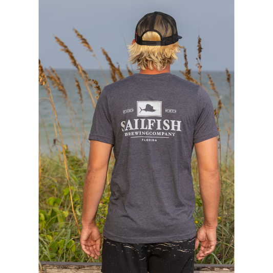 Sailfish Navy Short Sleeve T-Shirt
