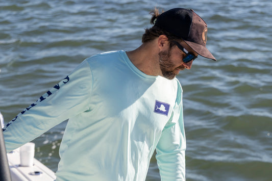 Seafoam Men's Performance Crew Neck